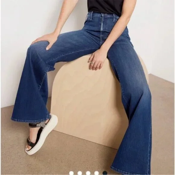💕MOTHER💕 The Hustler Roller Sneak Jeans ~ Easy Does It 30 NWOT